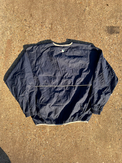 2000s Majestic Seattle Mariners MLB 1/4 Zip Up Anorak Jacket – Large