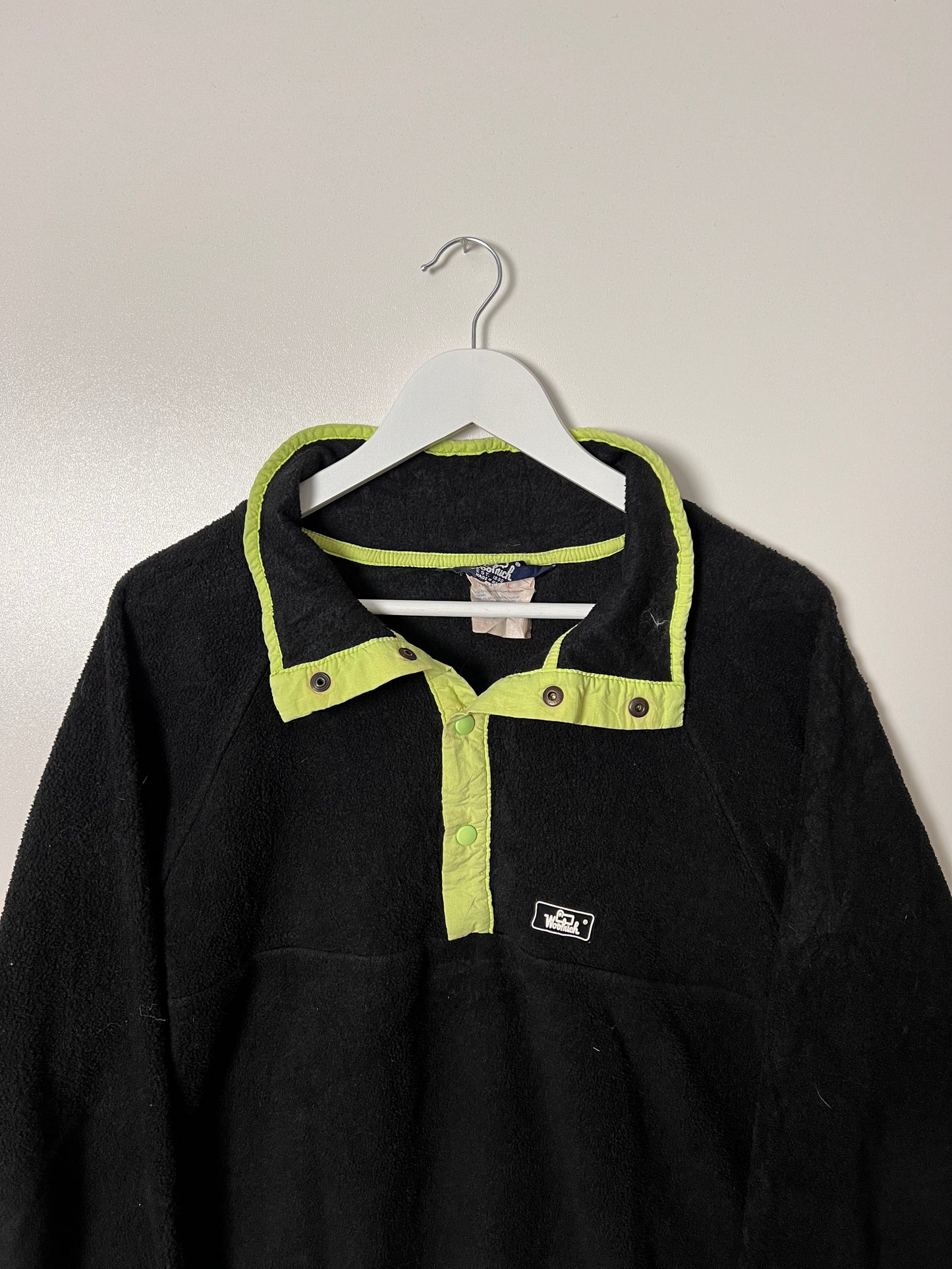 90's Woolrich 1/4 Button Up Fleece – Medium