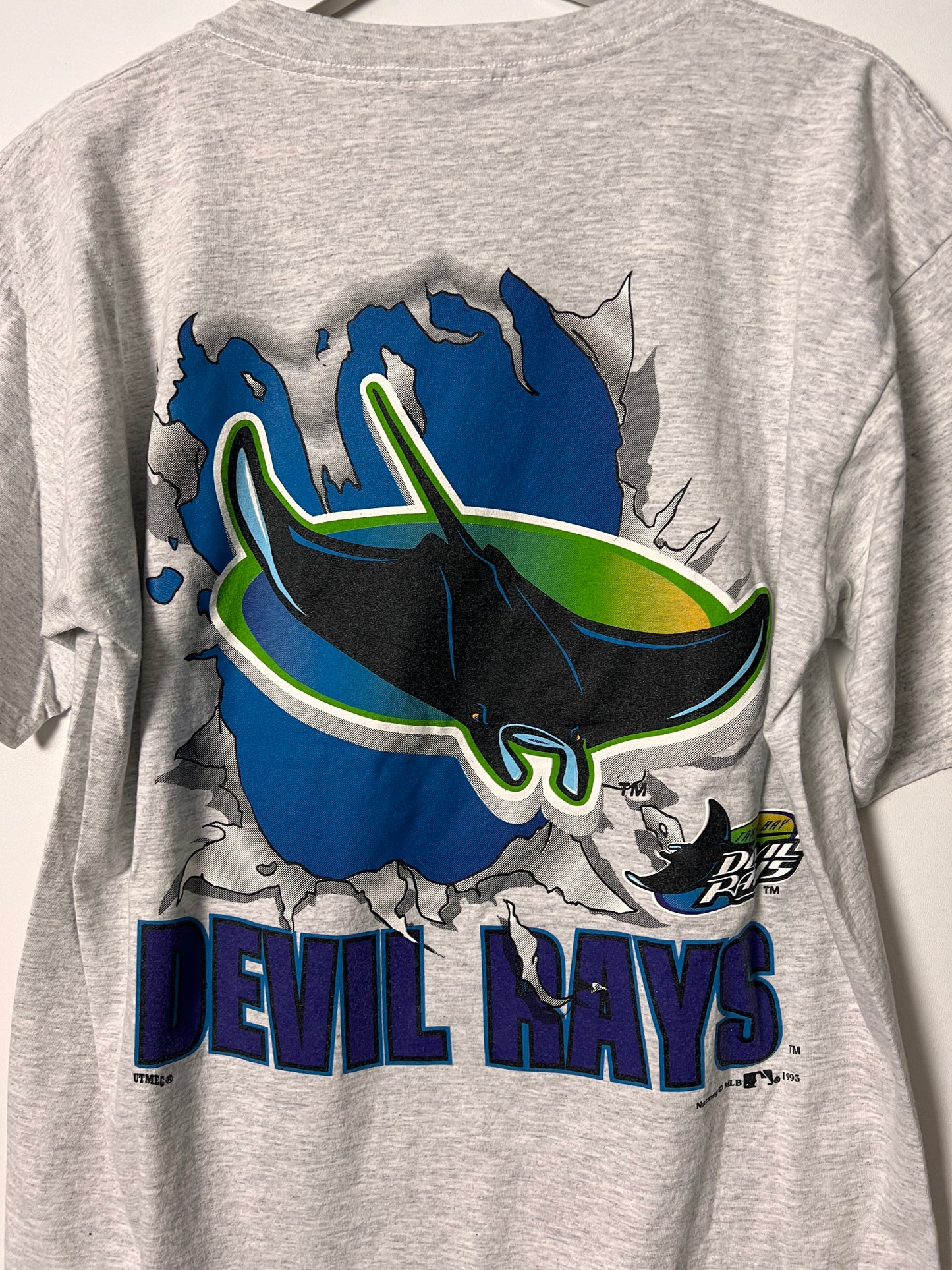 90's Nutmeg Tampa Bay Devil Rays T-Shirt – XLarge