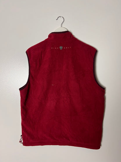 2000s Nike Golf Reversible Fleece Vest – XLarge