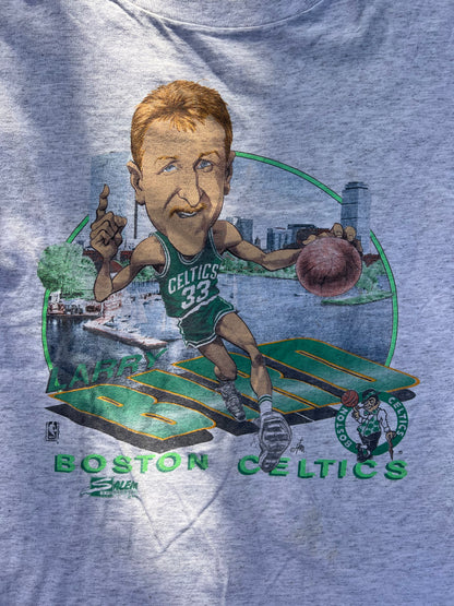 90's Salem Sportswear Larry Bird T=Shirt – Medium