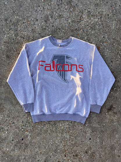 90s Team Rated Atlanta Falcons NFL Crewneck Sweatshirt – Large