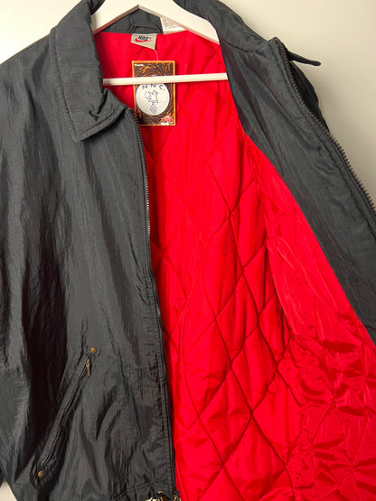 90's Nike Chicago Bulls Padded Jacket - Large