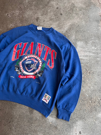 90s Nutmeg New York Giants Crewneck – Large