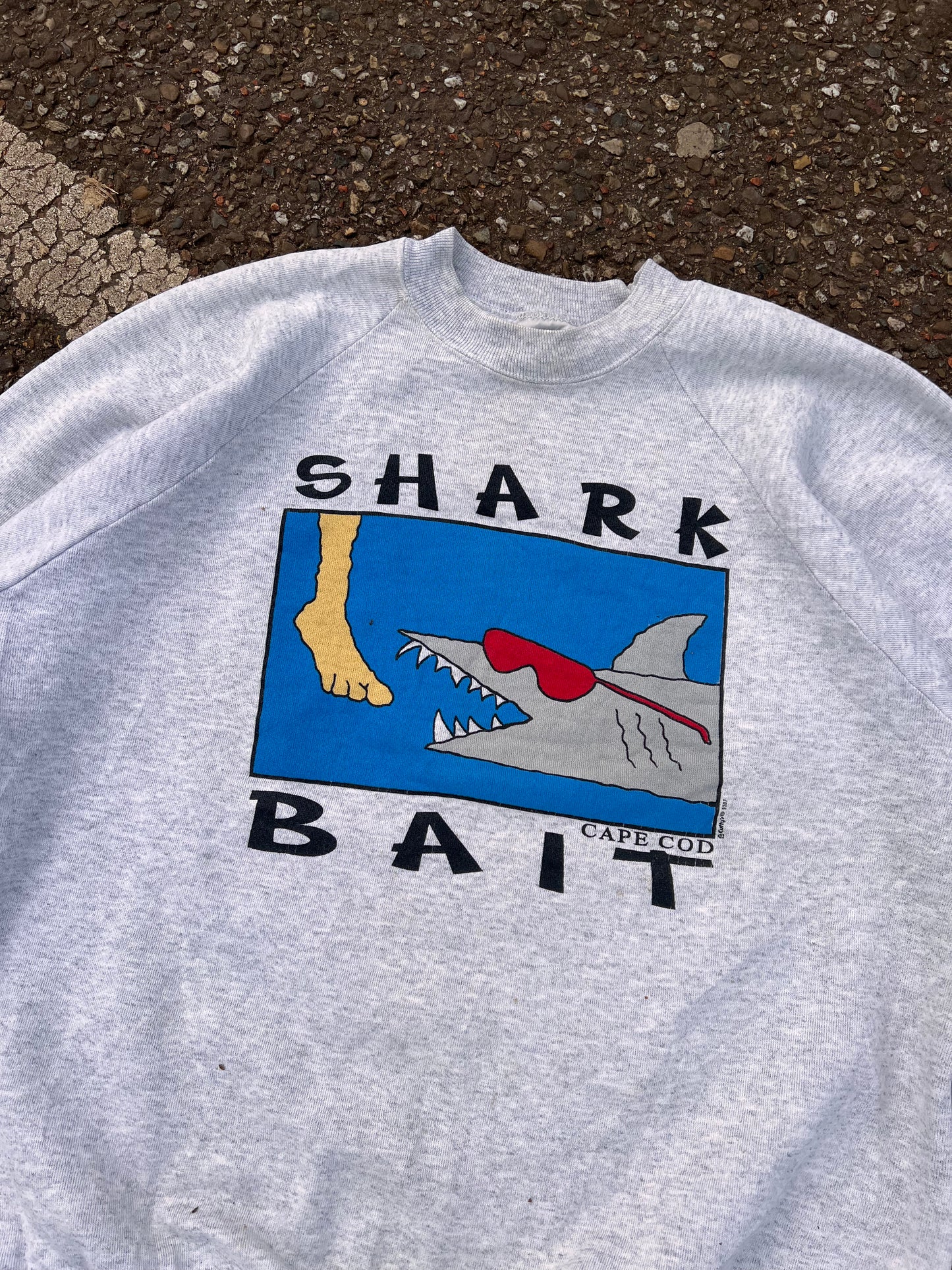 90s Oneita Shark Bait Crewneck – XLarge
