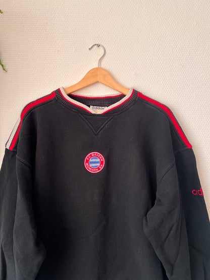 90s Adidas Bayern Munich Center Logo Crewneck Sweatshirt – Large