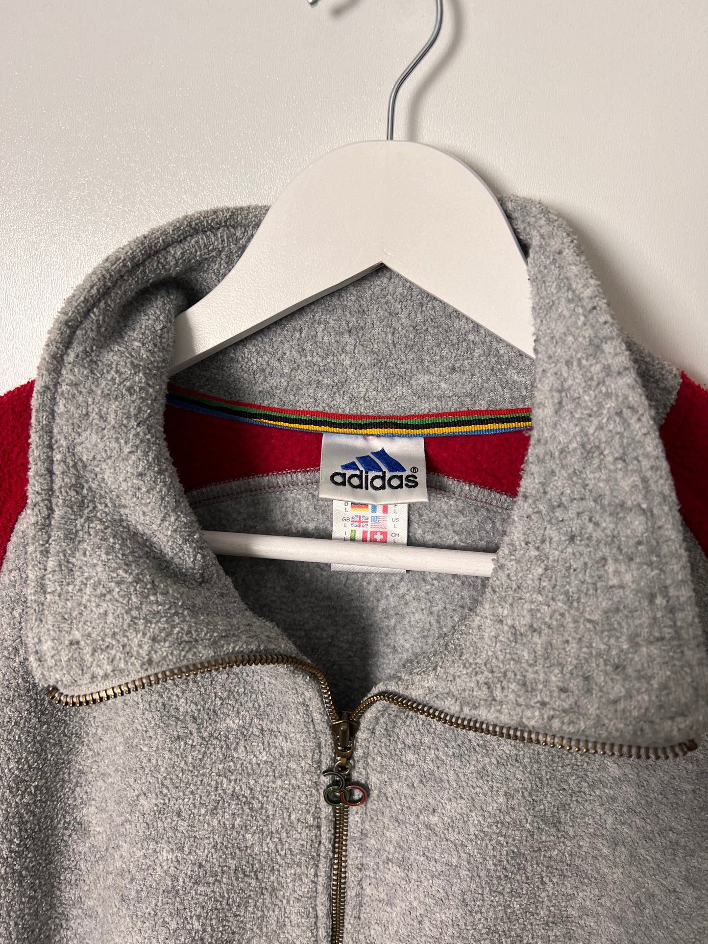 90's Adidas Sapporo 72 Olynpic Games Japan Fleece – Large