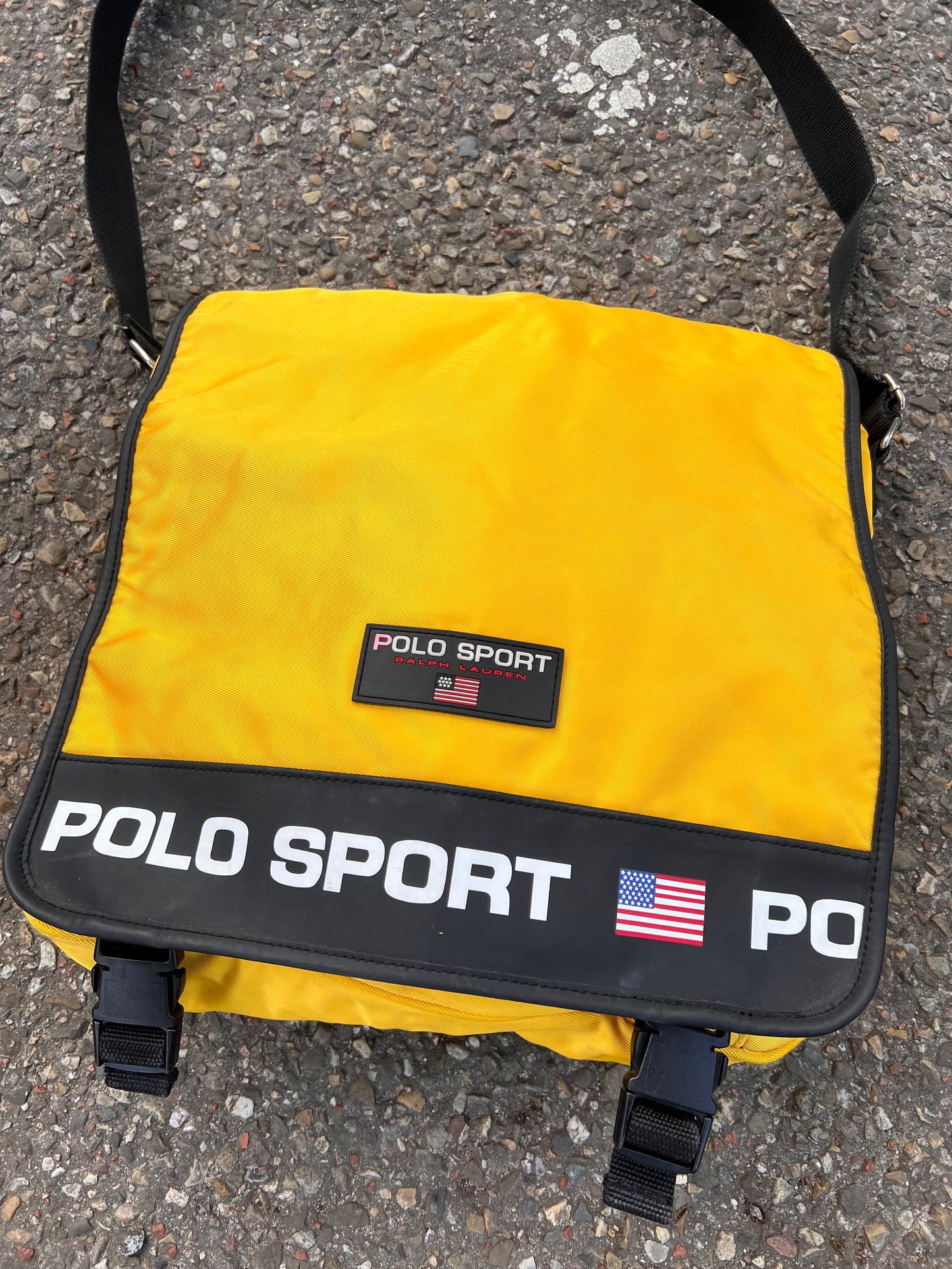 90's Polo Sport Ralph Lauren Messager Bag – Large