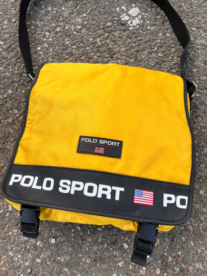 90's Polo Sport Ralph Lauren Messager Bag – Large