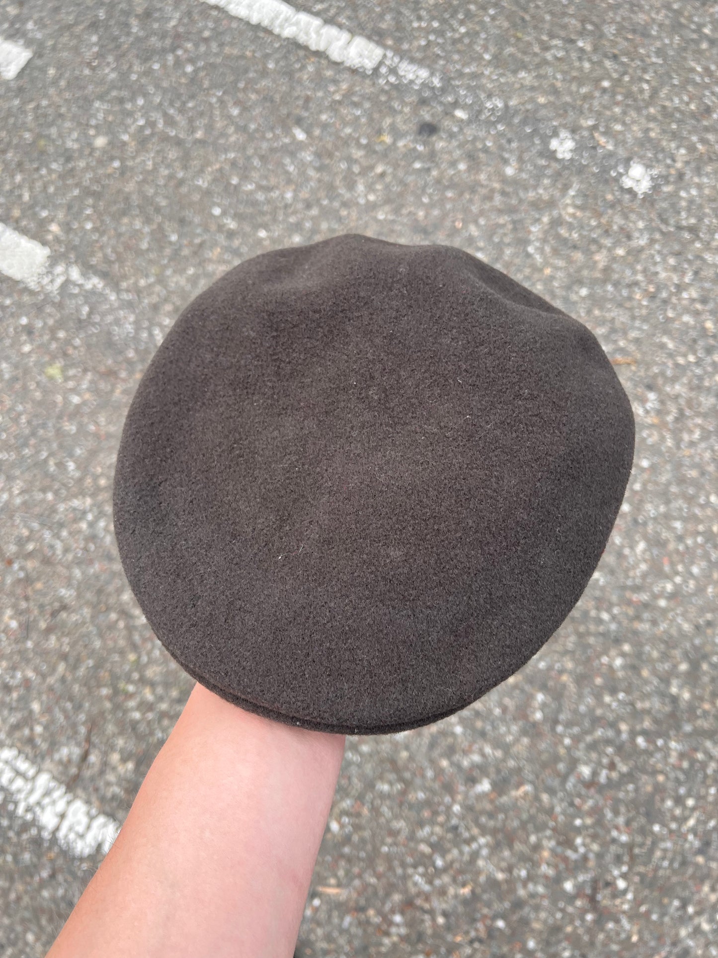 90s Kangol Wool Hat Black – Medium