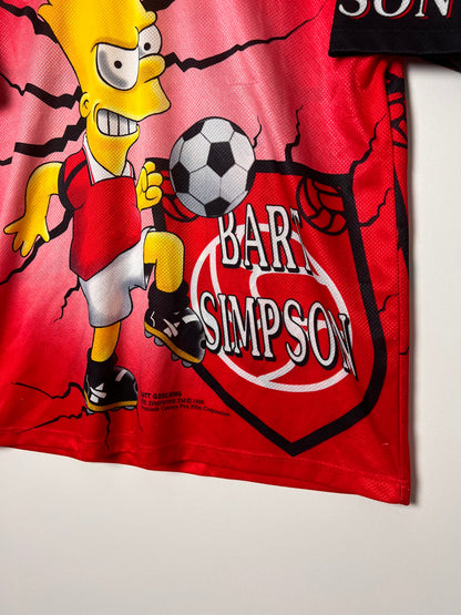 Vintage Bart Simpson Football Shirt - Small