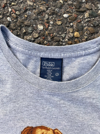 90s Ralph Lauren OG Polo Bear T-Shirt – Large