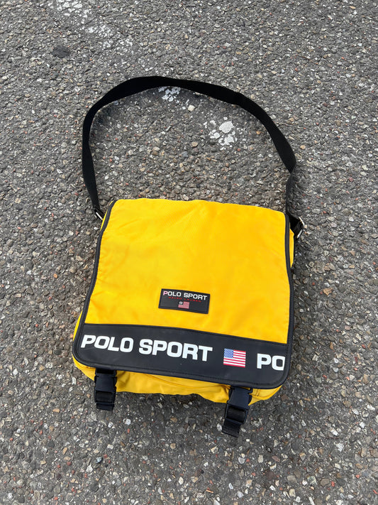 90's Polo Sport Ralph Lauren Messager Bag – Large
