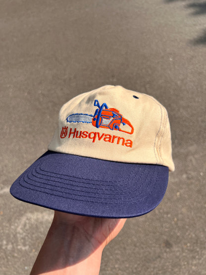 90's Husqvarna Embroidered Cap – One Size