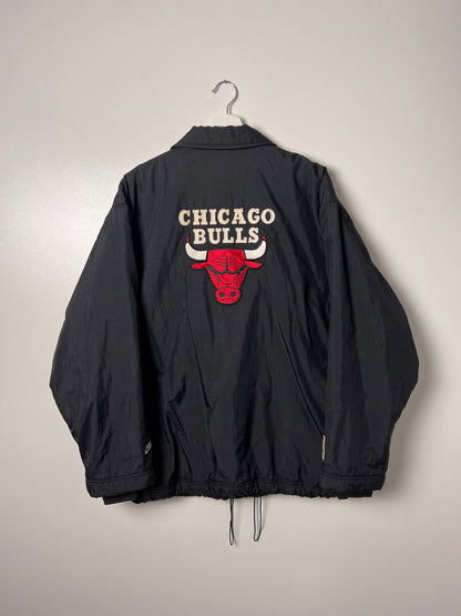 90's Nike Chicago Bulls Padded Jacket - Large