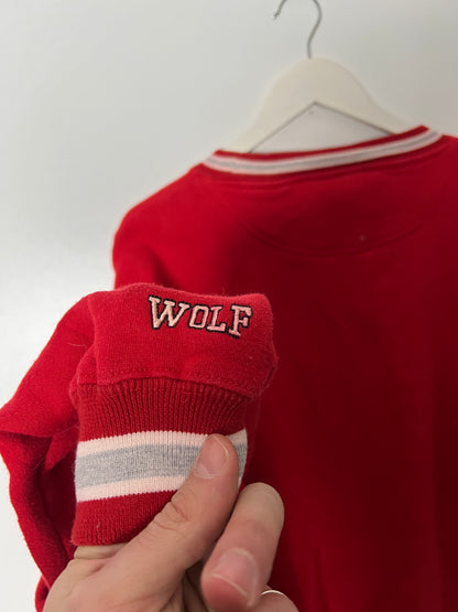90s Wolf St. Louis Cardinals Embroidered Sweatshirt – Medium