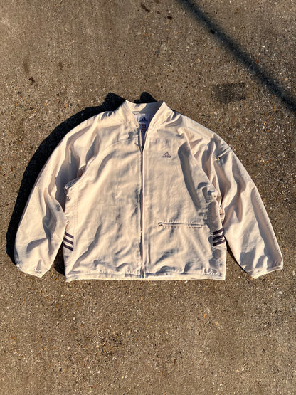 90s Adidas Full Zip Soft Tennis Track Jacket – Large
