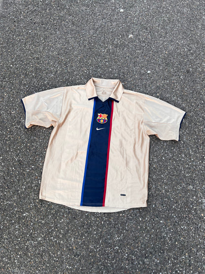 90's Nike FC Barcelona Jersey Carles Puyol - Large