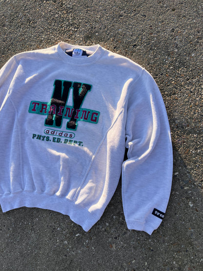 90s Adidas NY Training Embroidered Sweatshirt – Small