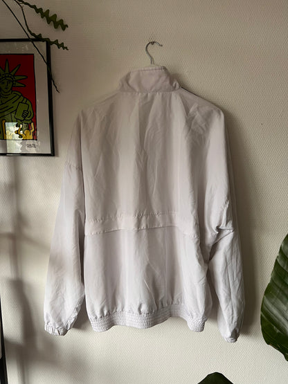 90s Reebok Tennis Allover Sun Inspired Track Jacket White – XLarge