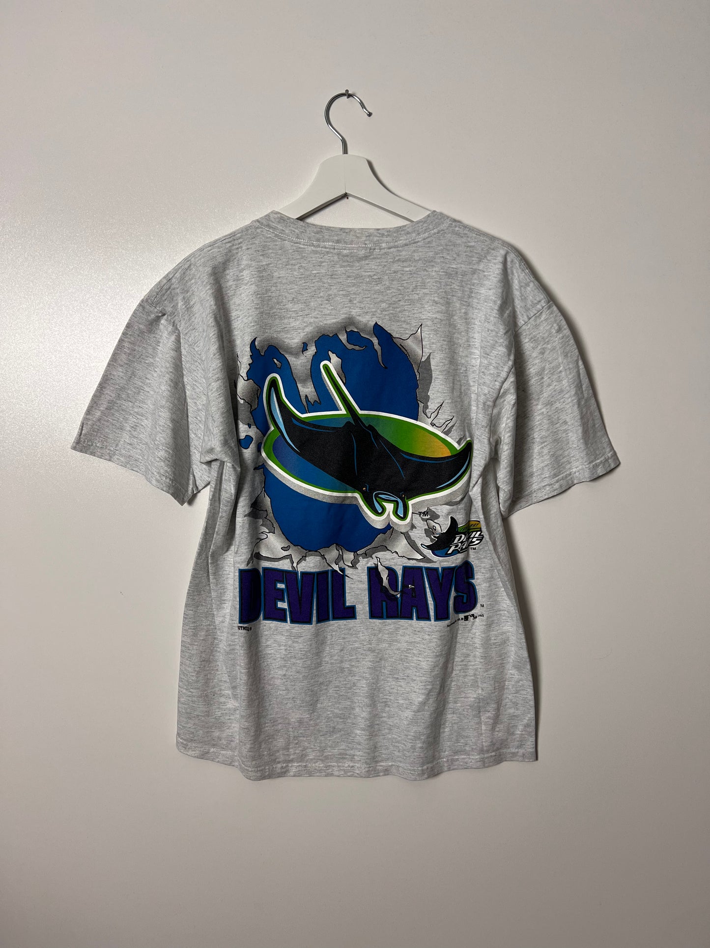 90's Nutmeg Tampa Bay Devil Rays T-Shirt – XLarge