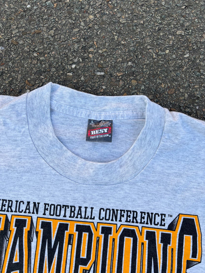 90's Screen Stars 1996 Steelers T-Shirt – Medium