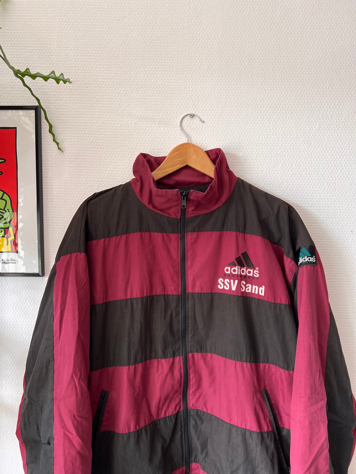 90s Adidas Equipment Multicolor Block Track Jacket – Large