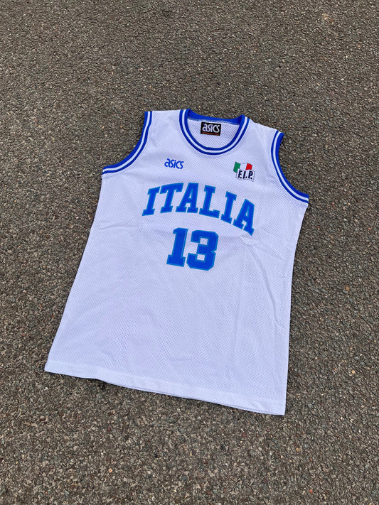 90's Asics Italia Basketball Jersey – Large