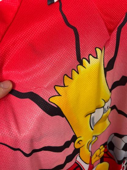 Vintage Bart Simpson Football Shirt - Small