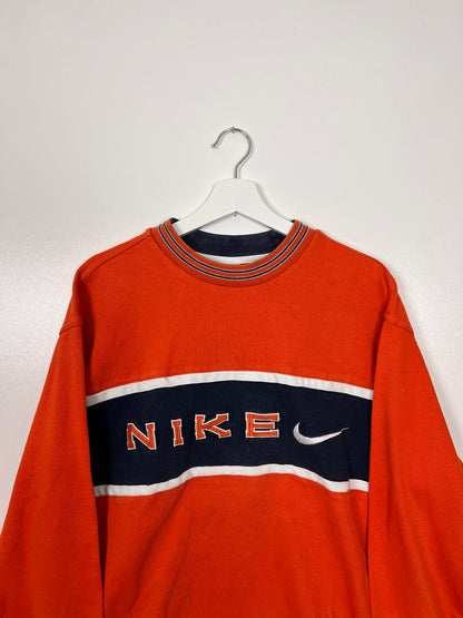 90's Nike Big Logo Crewneck - Medium