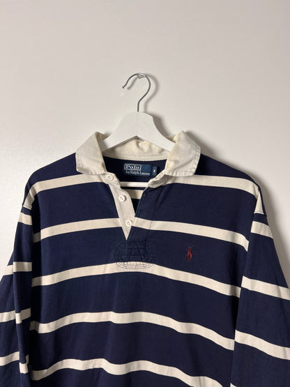 90's Ralph Lauren Striped Rugby Polo – Medium