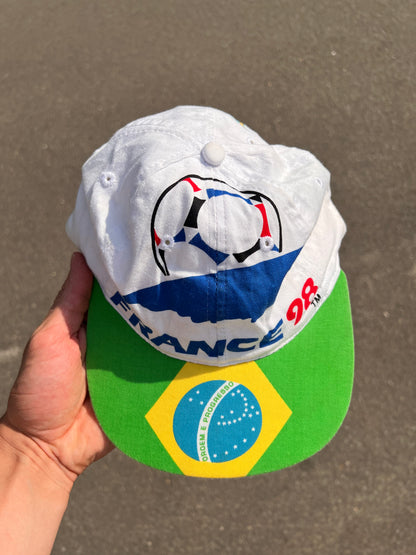 90's Brazil France 98 Cap – One Size