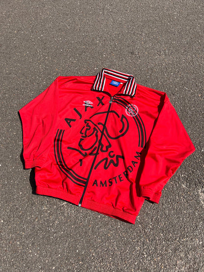 90's Umbro AFC Ajax Track Jackert – XLarge