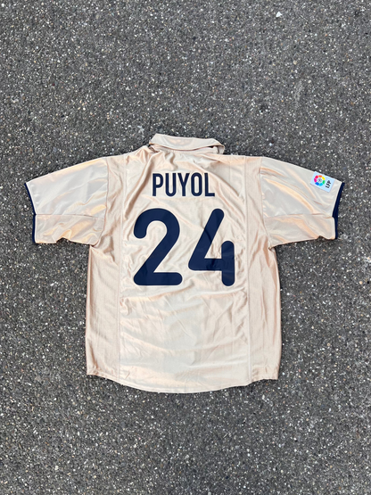 90's Nike FC Barcelona Jersey Carles Puyol - Large