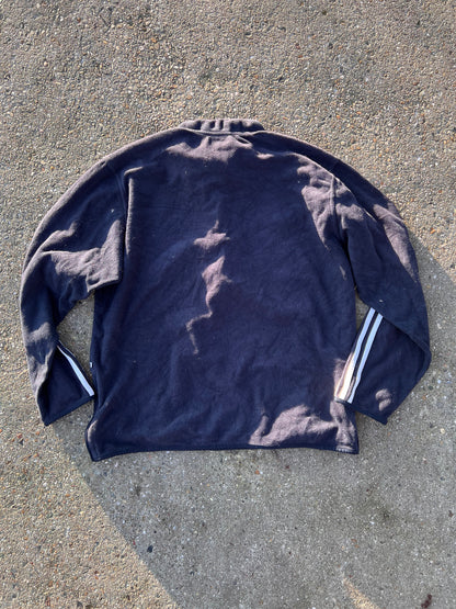 90s Adidas Half Zip Up Classic Fleece – Xlarge