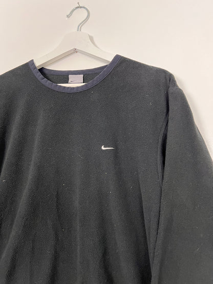 90's Nike Mini Swoosh Fleece Jacket – Small