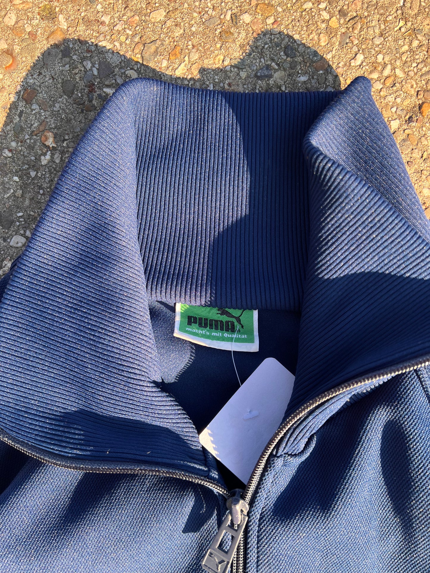 90s Puma Classic Full Zip Striped Track Jacket – Small