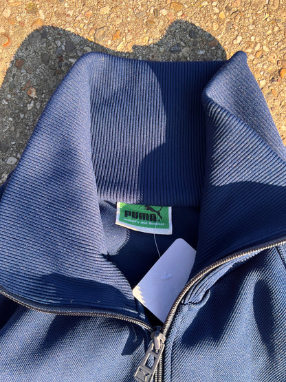 90s Puma Classic Full Zip Striped Track Jacket – Small