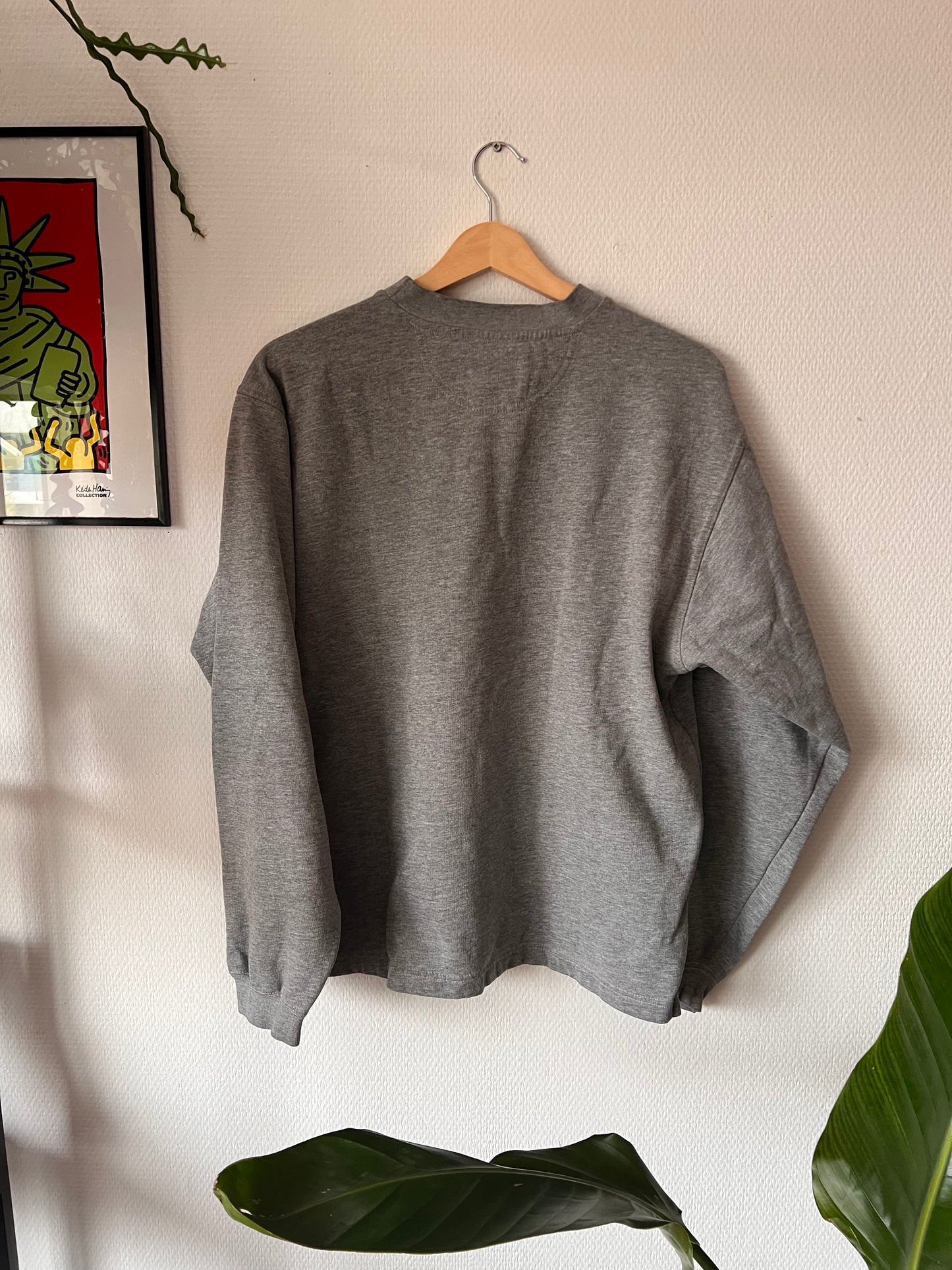 90s Nike Small Swoosh Casual Crewneck Sweatshirt – Small