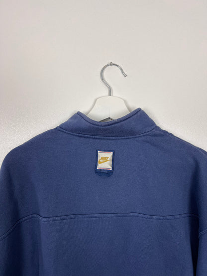 90's Nike INC 1/4 Zip Up Sweatshirt - Large