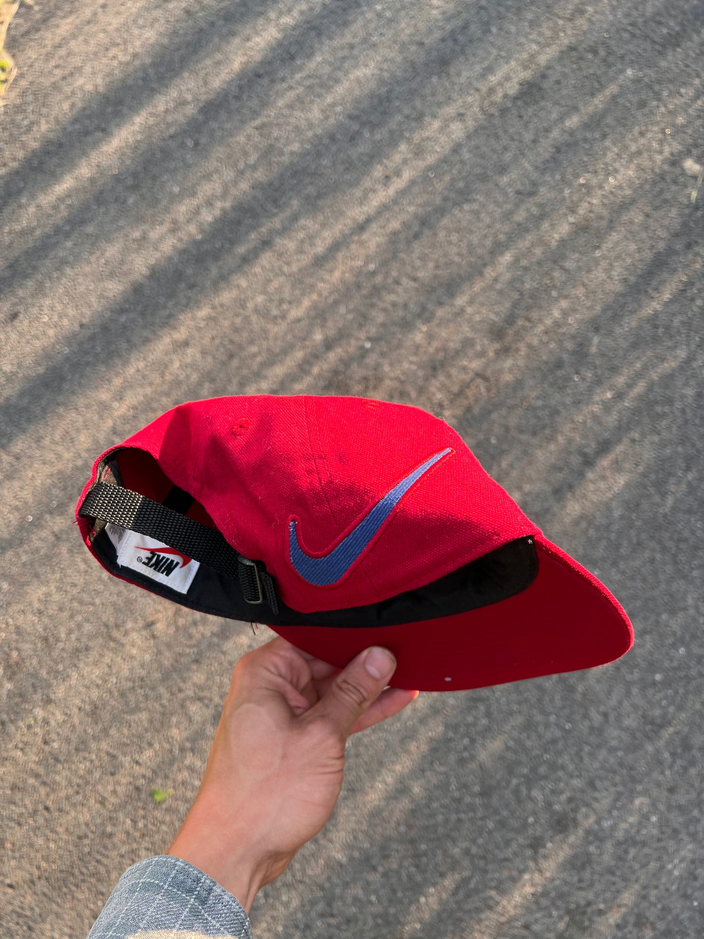 90's Nike Big Side Swoosh Cap – One Size