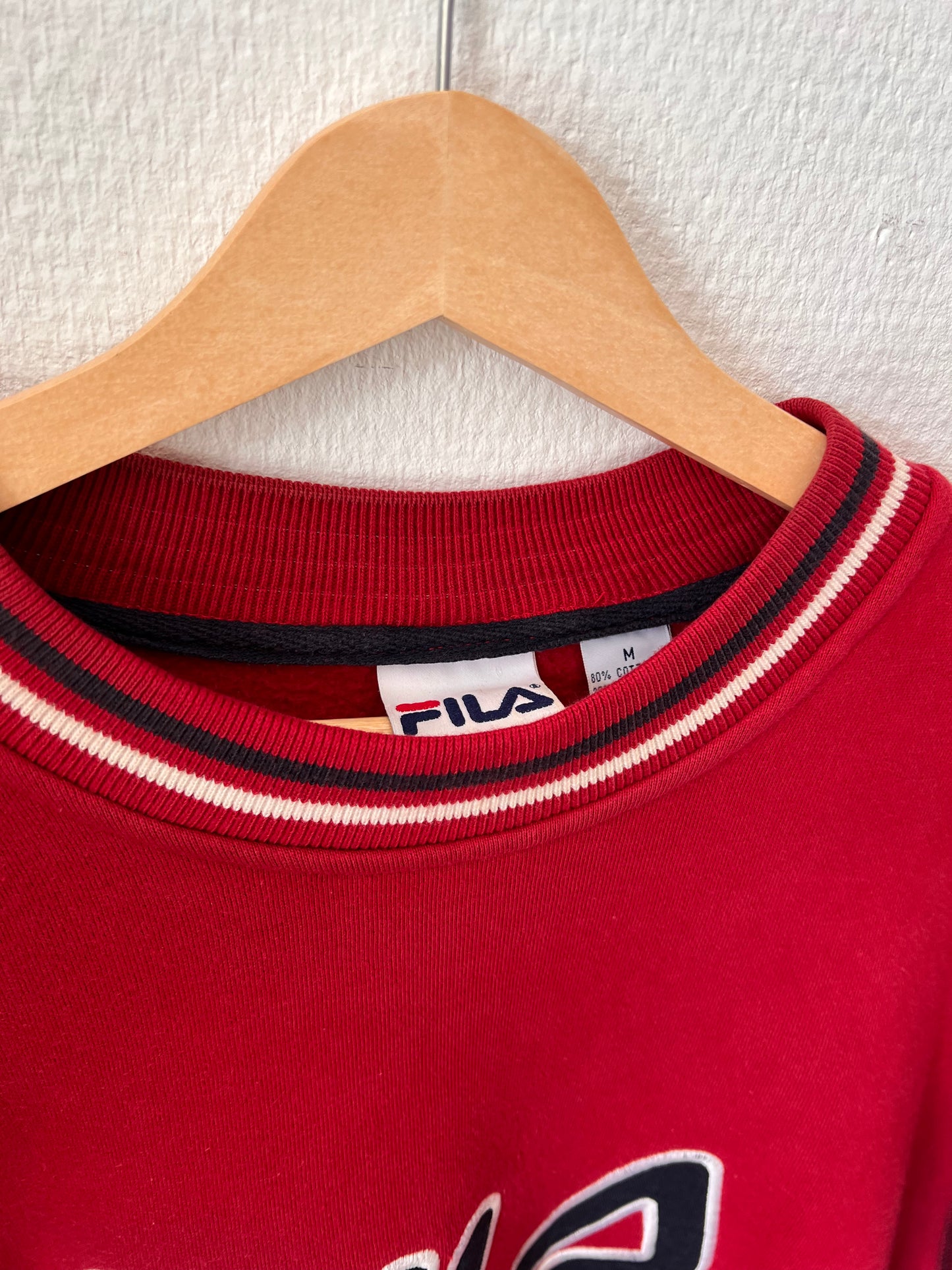 90s Fila Big Logo Sweatshirt Crewneck – Large