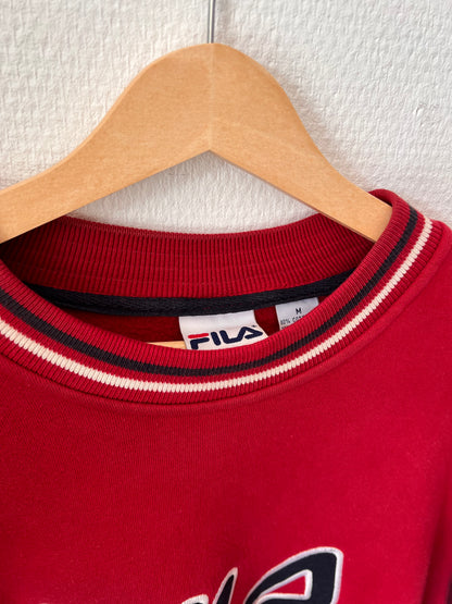 90s Fila Big Logo Sweatshirt Crewneck – Large