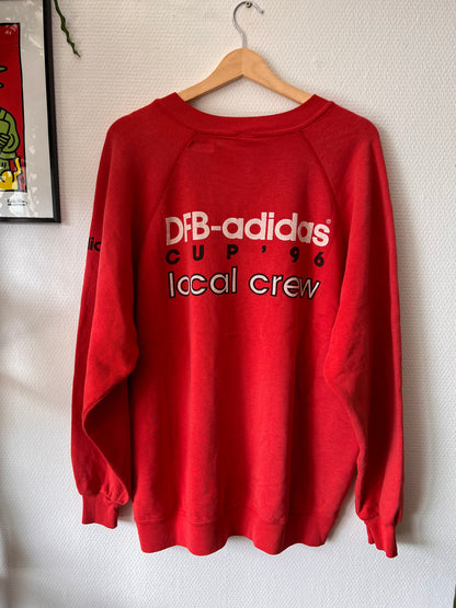 90s Adidas DFB Cup 1996 Crewneck Sweatshirt – XLarge