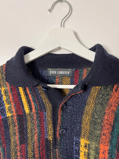 00's Enzo Lorenzo Multicolor Sweater – Medium