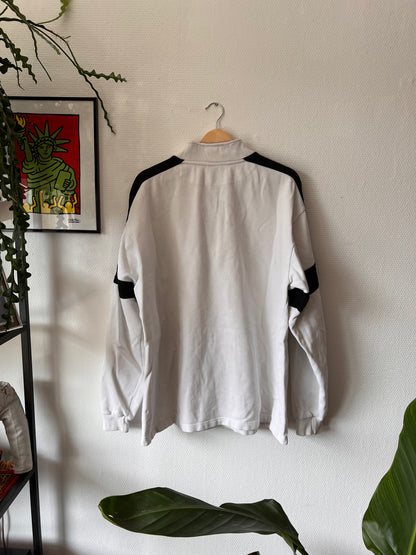 90s Nike 1/4 Zip Up Center Swoosh Sweatshirt – XLarge