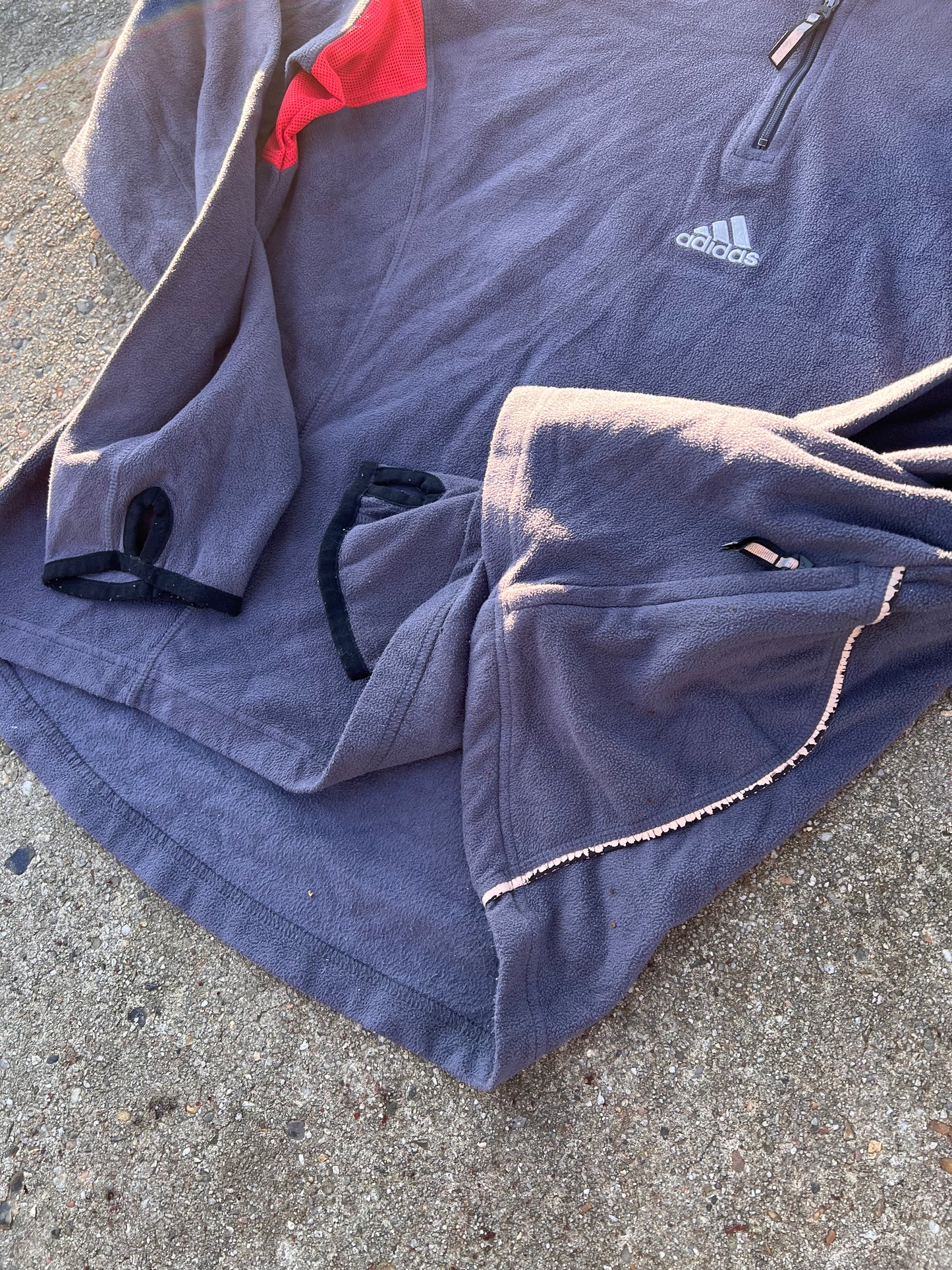 90s Adidas Chest Center Logo Fleece – Large