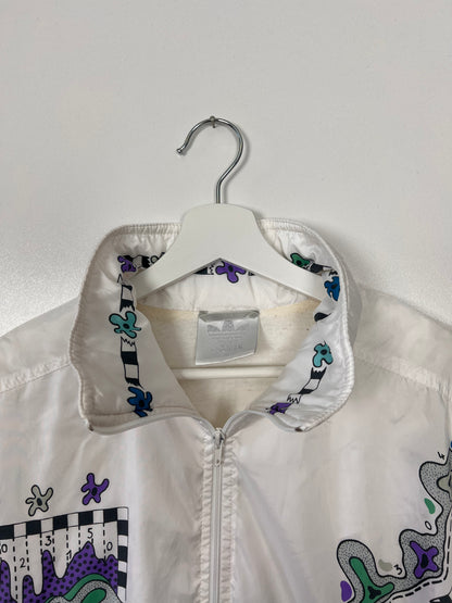 90's Adidas Psychedelic Track Jacket - Medium