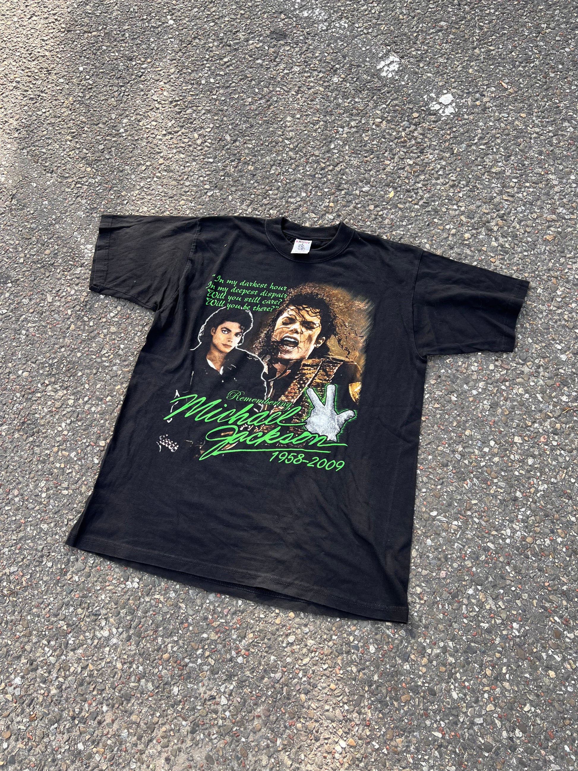 00's Michael Jackson Memorial T-Shirt T-Shirt – XLarge