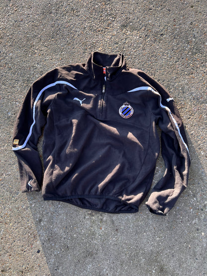 2000s Puma Club Brugge 1/4 Zip Up Fleece – Medium